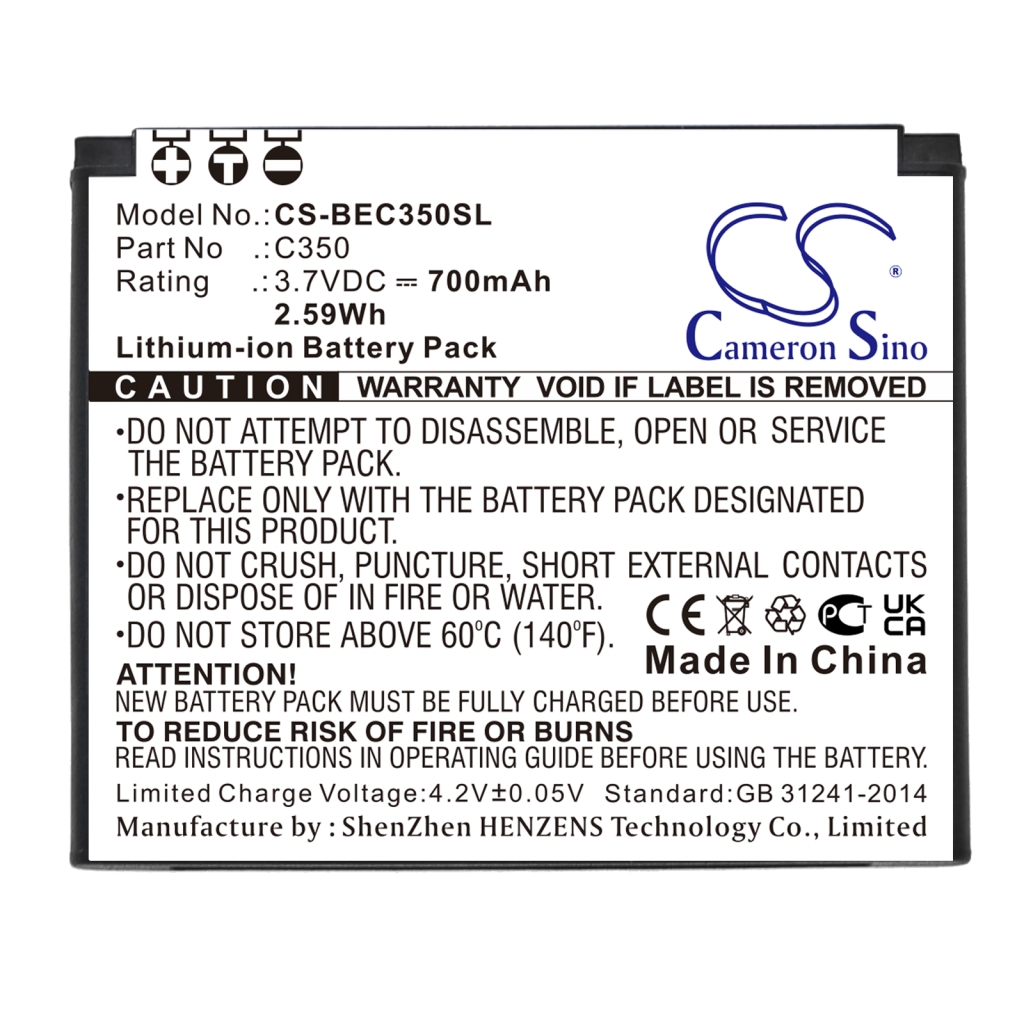 Sostituzione della batteria compatibile per Bea-fon C350