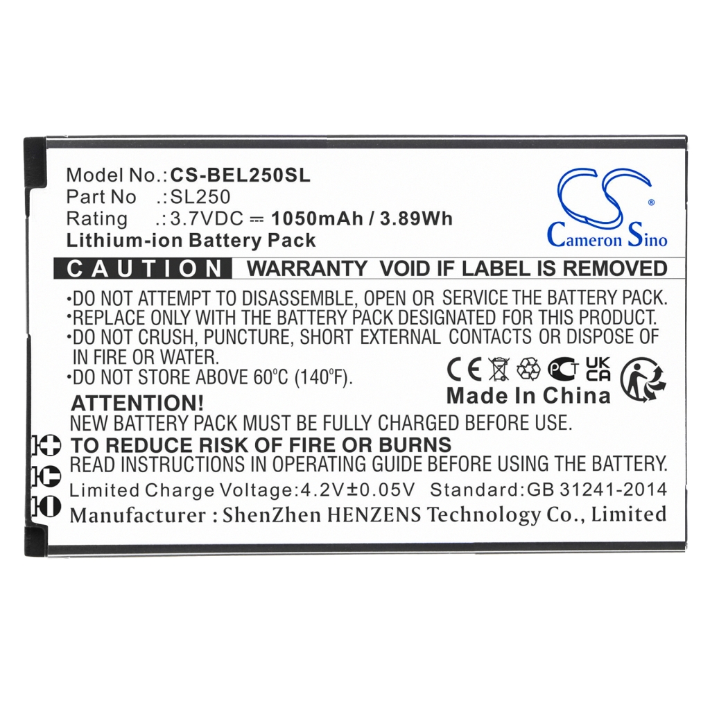 Batterie Sostituisce SL250