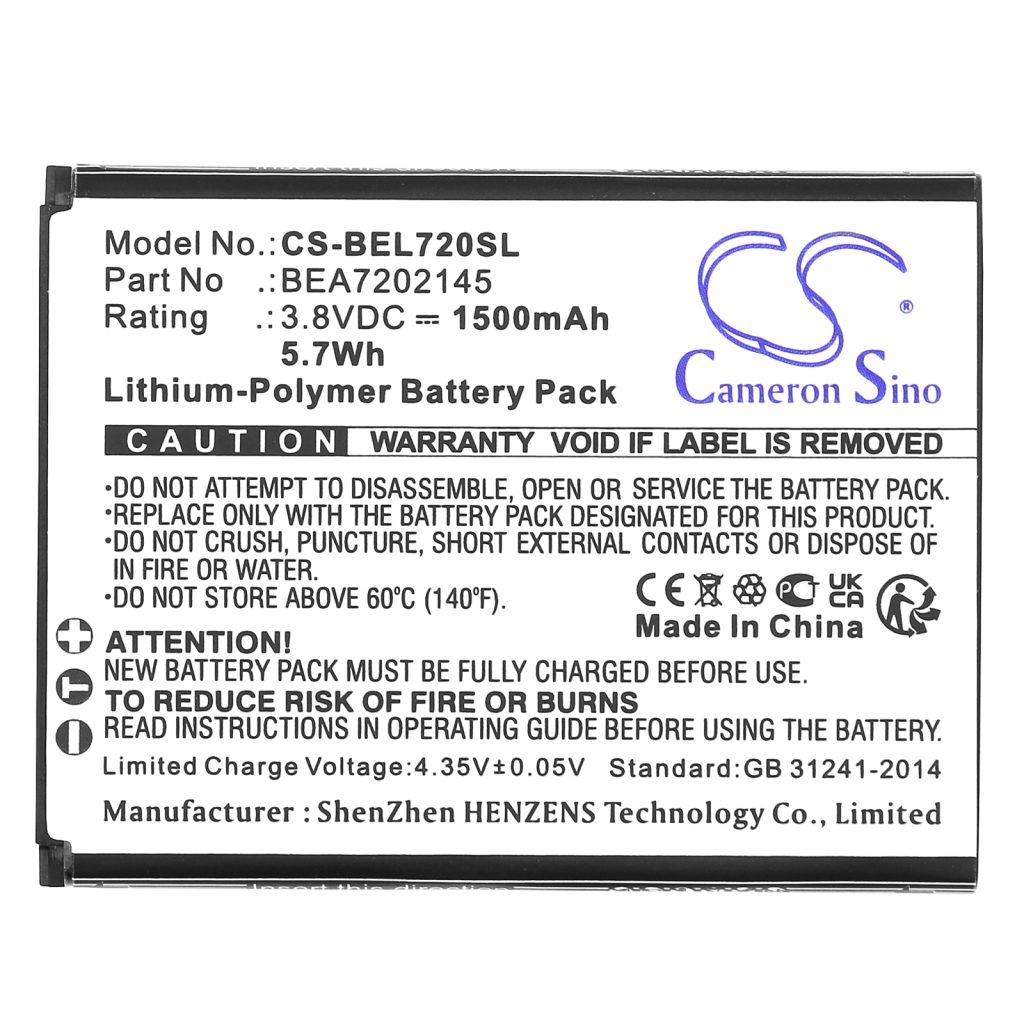 Batteria del telefono cellulare Bea-fon CS-BEL720SL