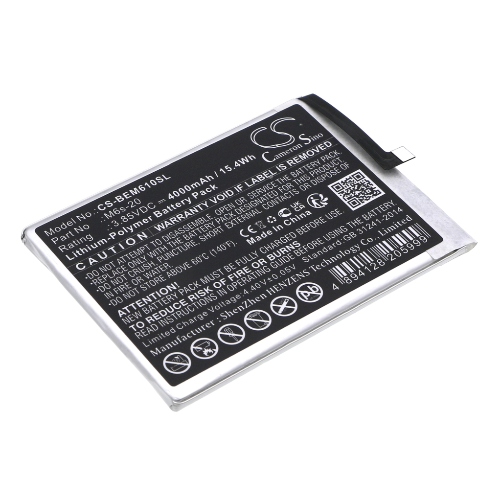 Batteria del telefono cellulare Bea-fon M6s (CS-BEM610SL)