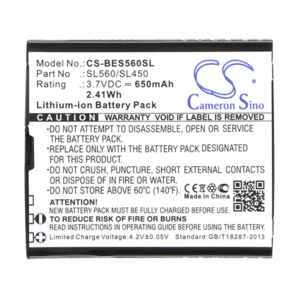 Batteria del telefono cellulare Bea-fon SL450 (CS-BES560SL)