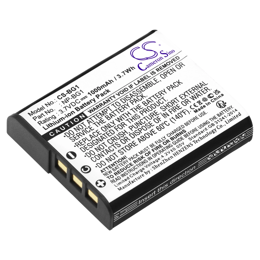 Batteria della fotocamera Sony Cyber-shot DSC-W110
