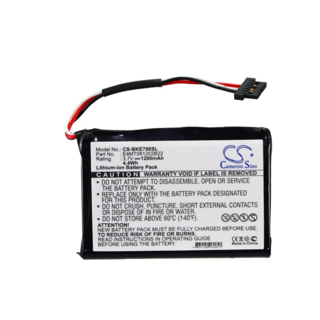 Batteria GPS, navigatore Becker CS-BKE798SL