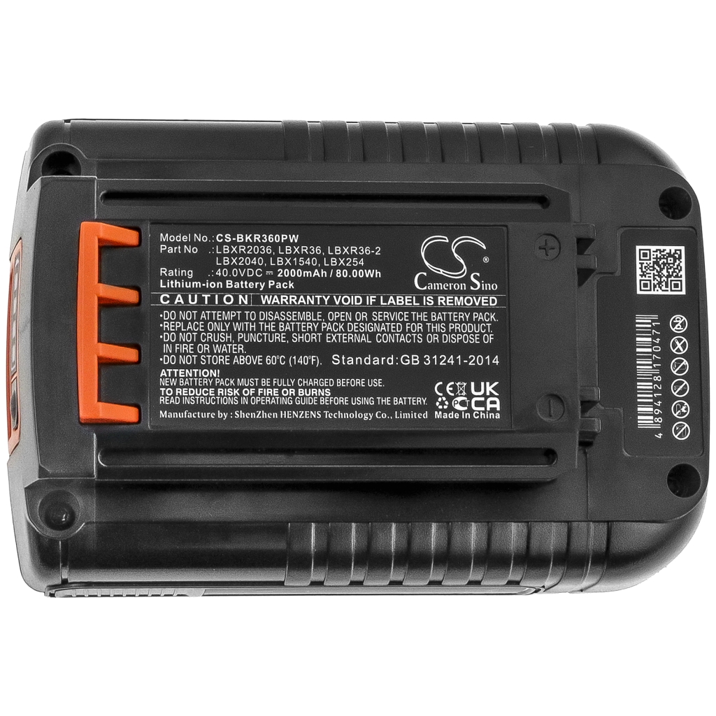 Sostituzione della batteria compatibile per Black 