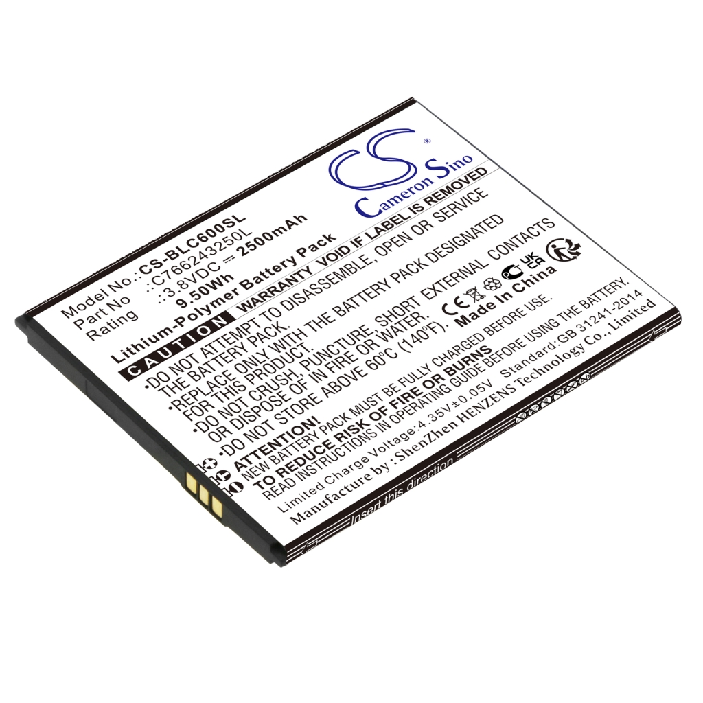 Batterie Sostituisce C766243250L