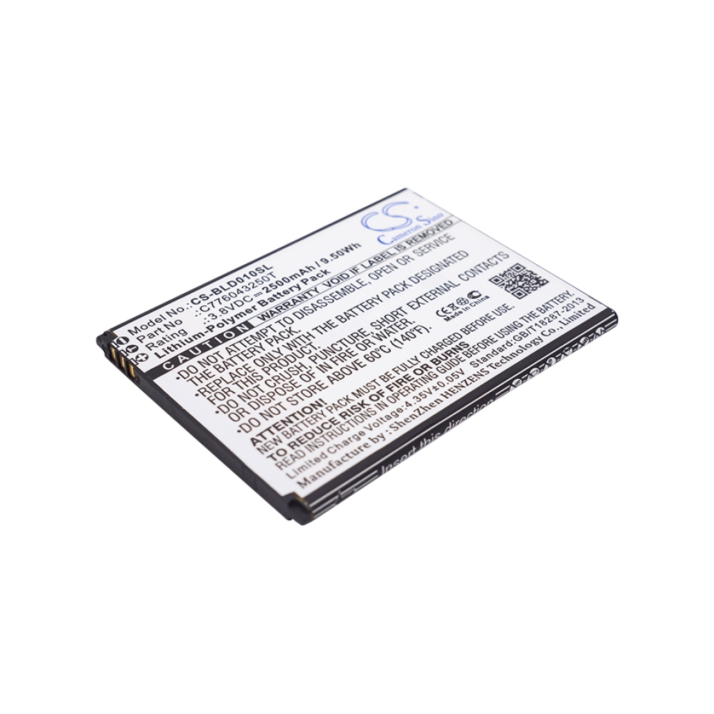 Batteria del telefono cellulare BLU D0010UU (CS-BLD010SL)