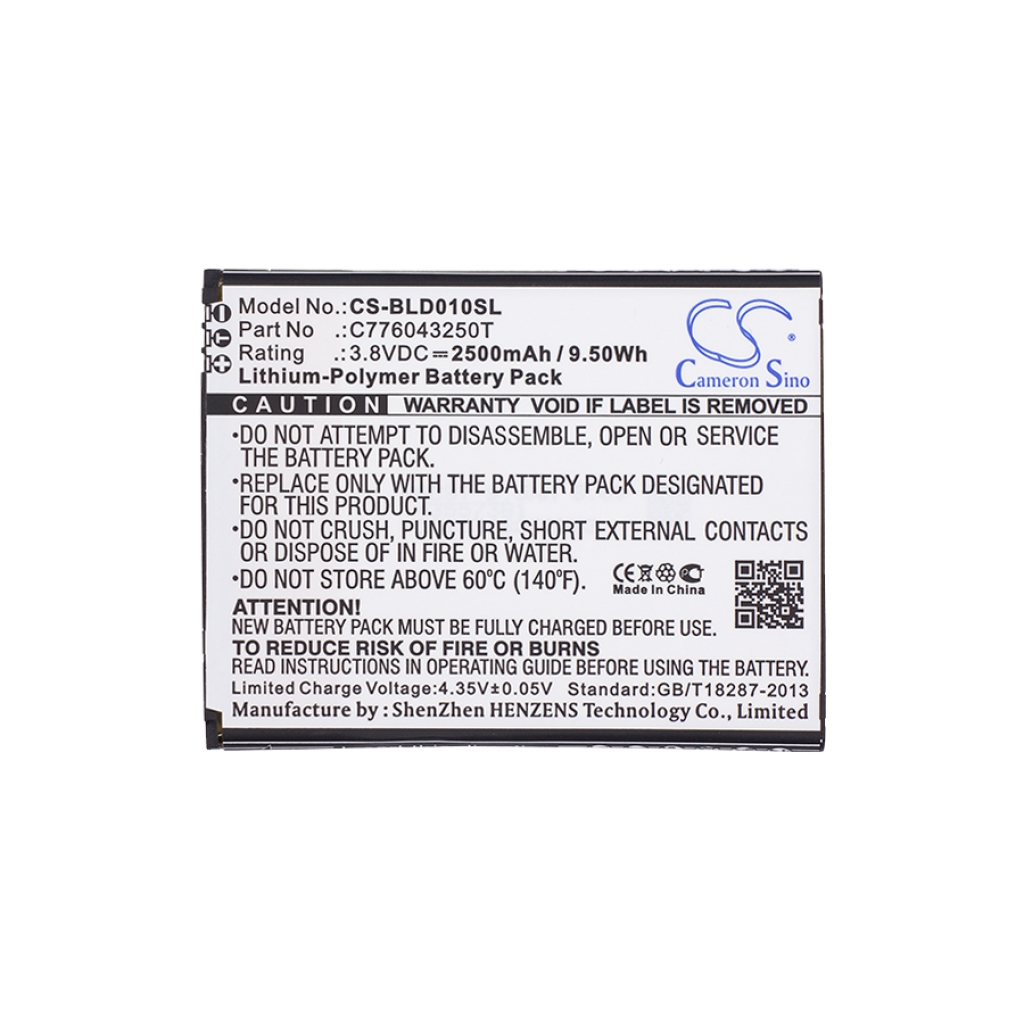 Batterie Sostituisce C776043250T