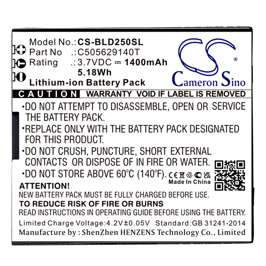 Batterie Sostituisce C505629140L