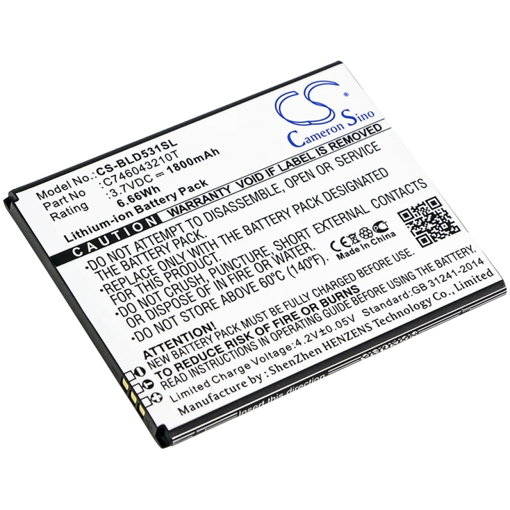 Battery Replaces C746043230T