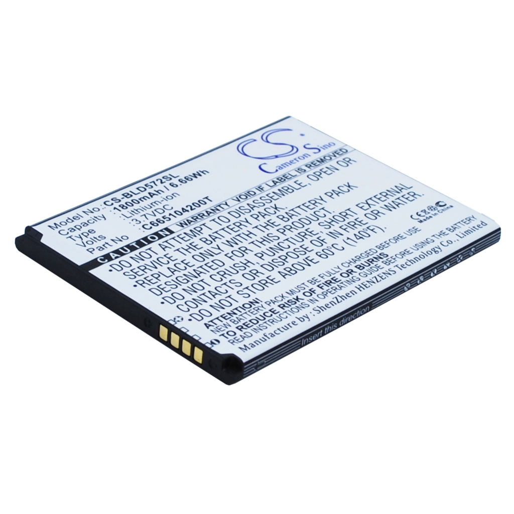 Batteria del telefono cellulare BLU D572A (CS-BLD572SL)