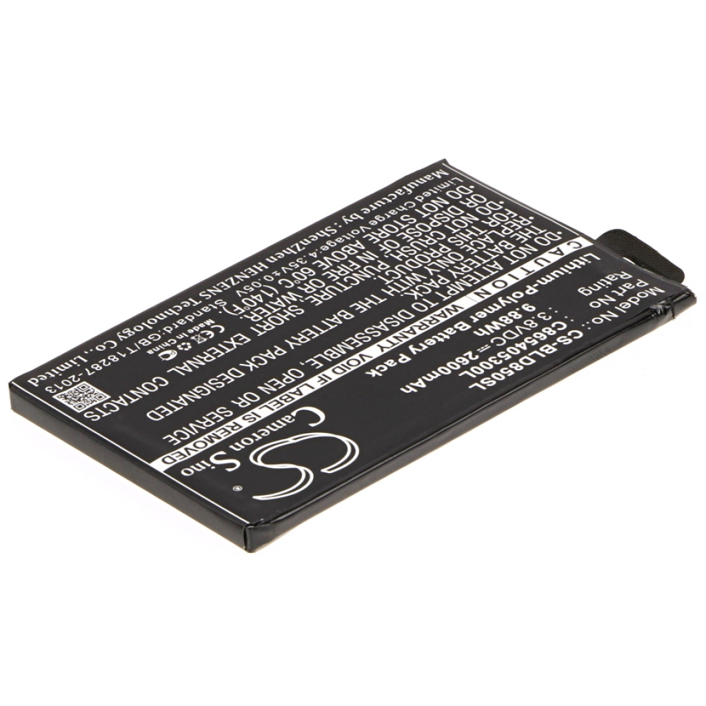 Batteria del telefono cellulare BLU S0190UU (CS-BLD850SL)