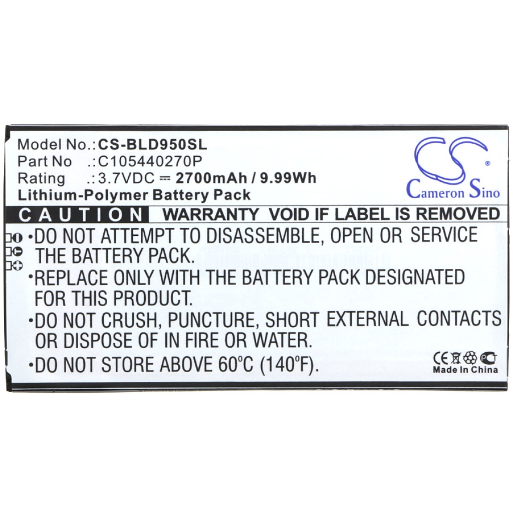 Batterie Sostituisce C105440270P