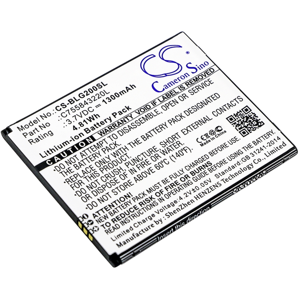 Batterie Sostituisce C755843220L