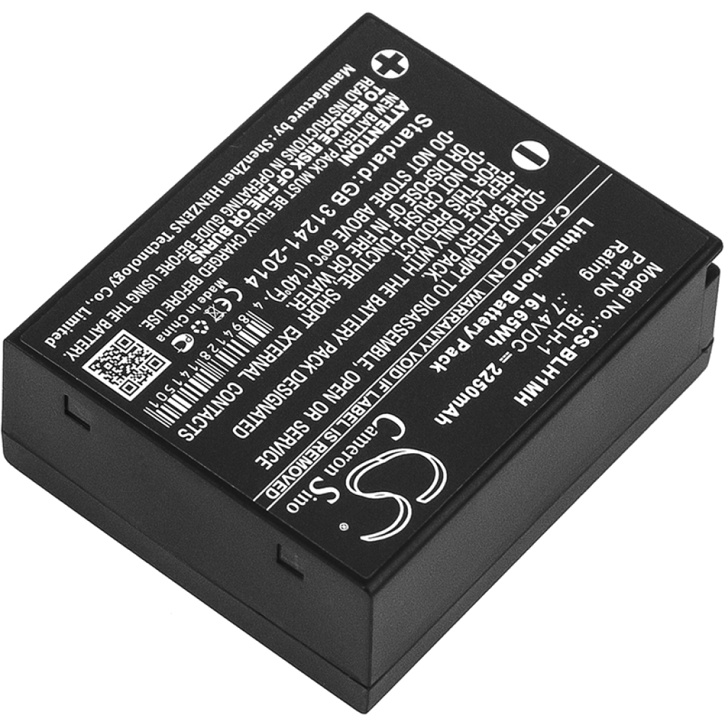 Sostituzione della batteria compatibile per Olympus BLH-1