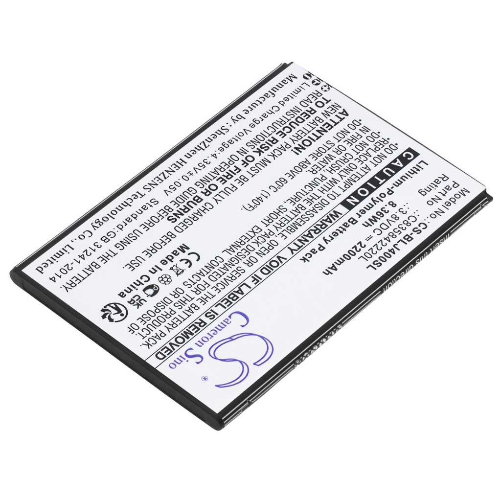 Batteria del telefono cellulare BLU J170EQ (CS-BLJ400SL)