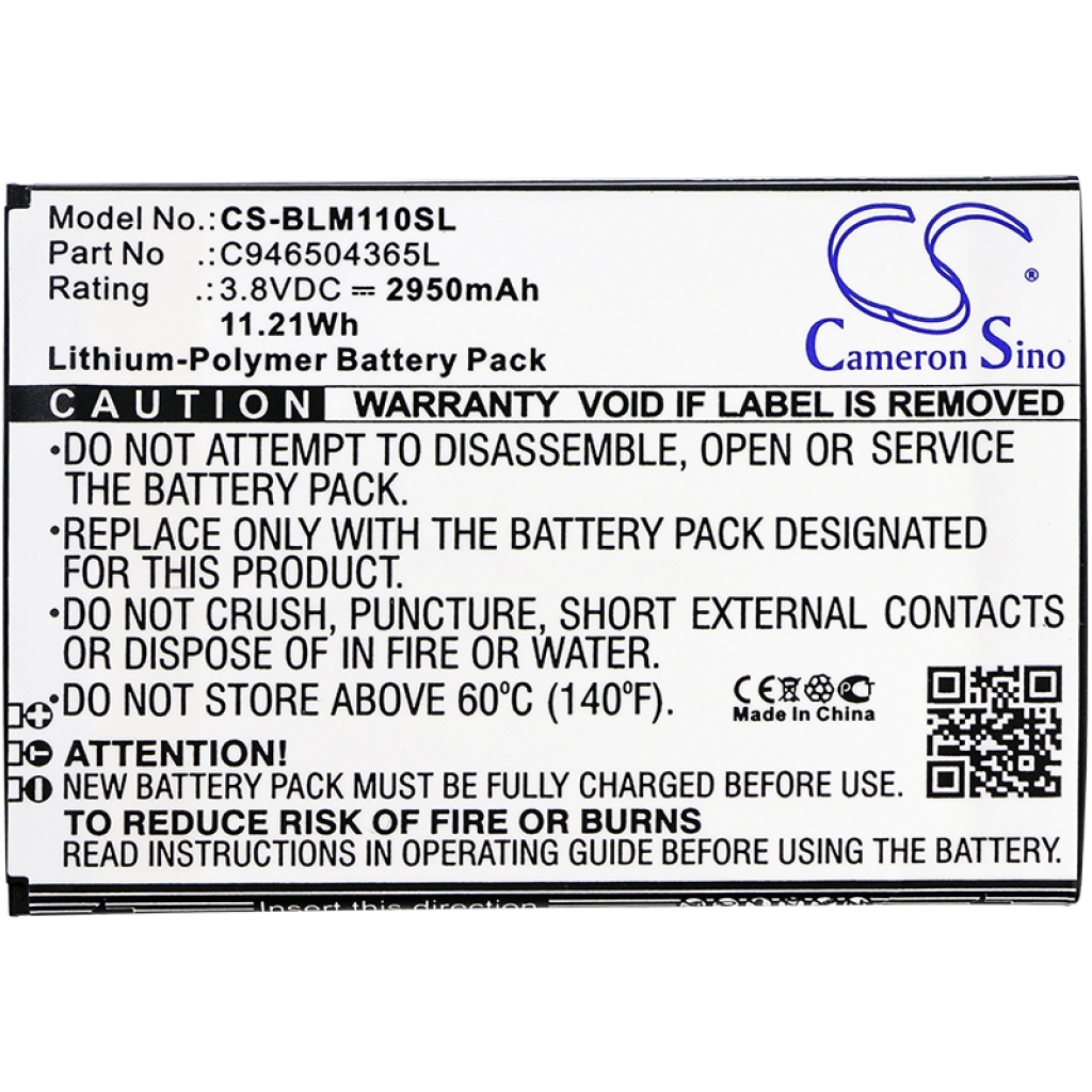 Batterie Sostituisce C946504365L