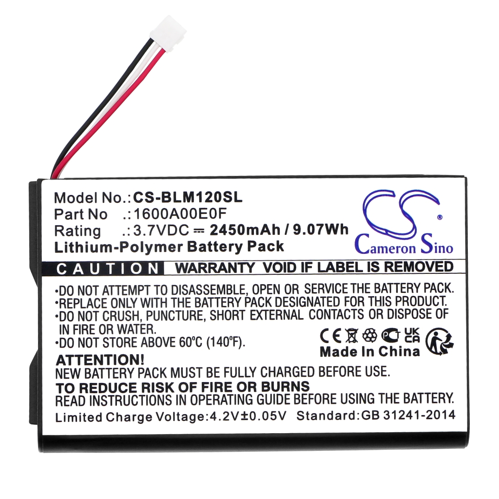 Batteria per elettroutensili Bosch GLM150-27C (CS-BLM120SL)