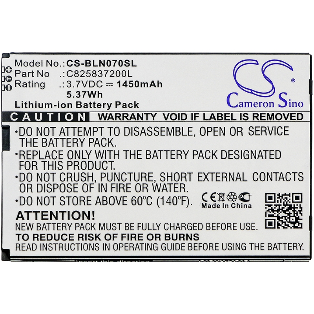 Batterie Sostituisce C825837200L