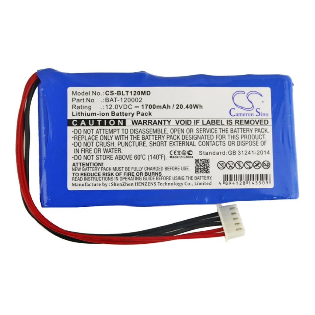 Batterie Sostituisce BAT-120002