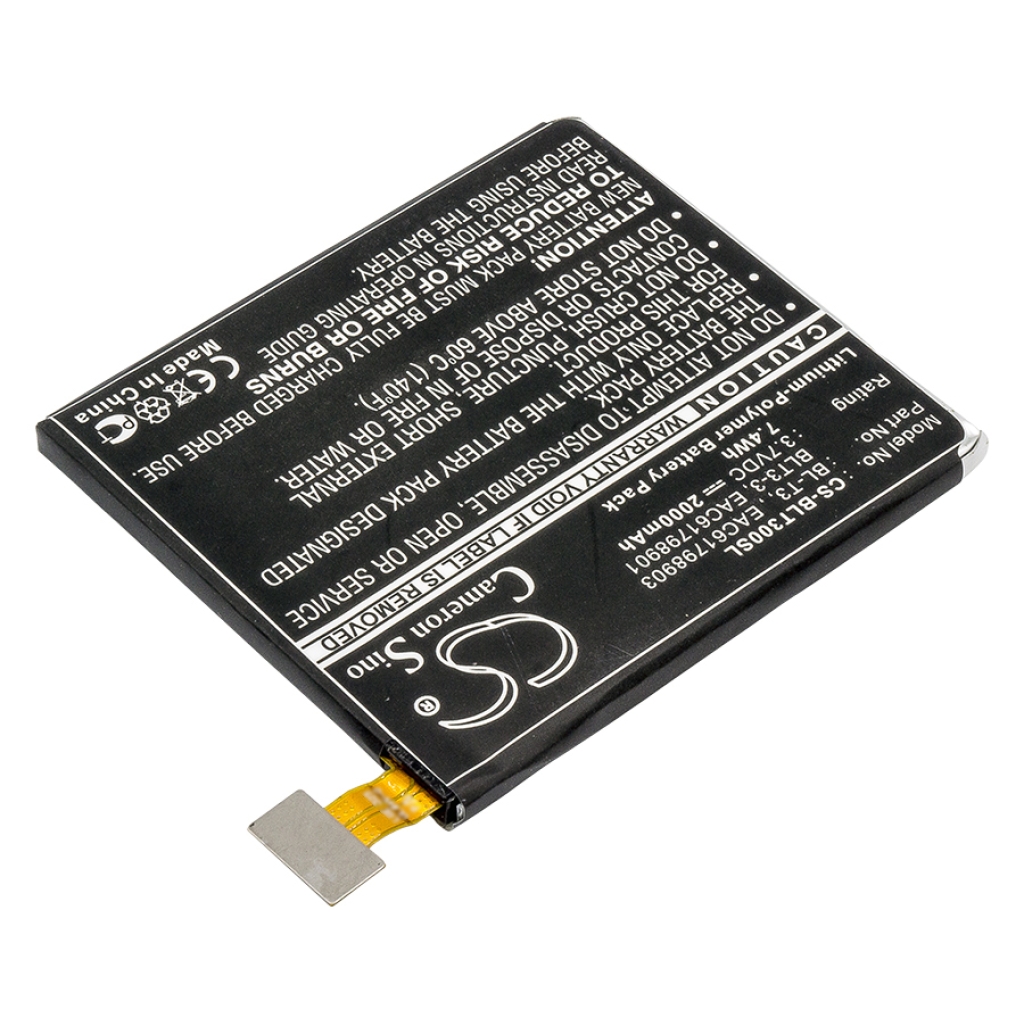 Batteria del telefono cellulare LG CS-BLT300SL