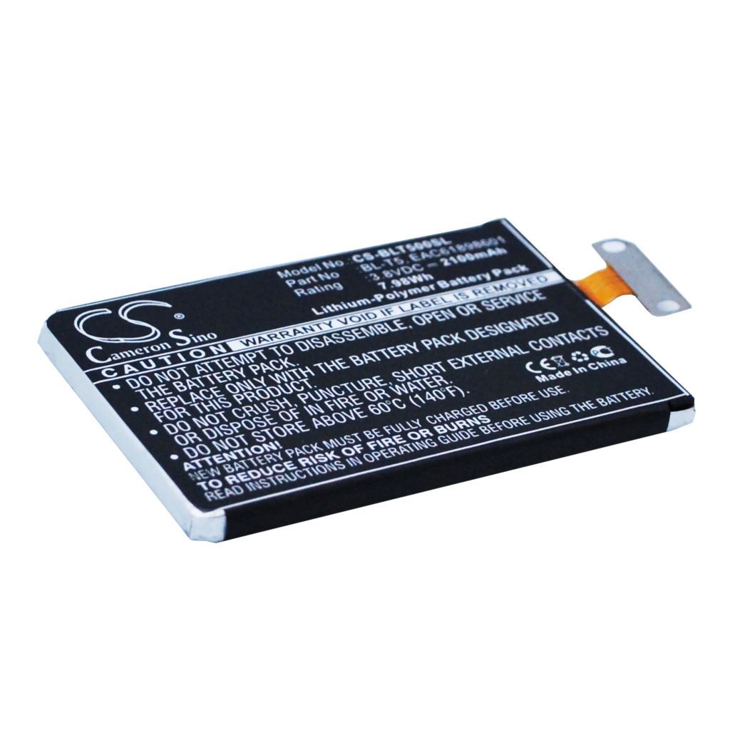 Batteria del telefono cellulare LG Nexus 4 16GB (CS-BLT500SL)