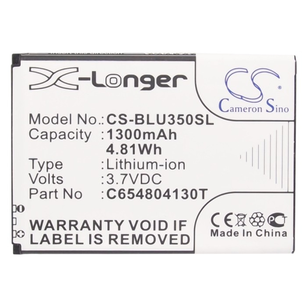 Batterie Sostituisce C654804130T