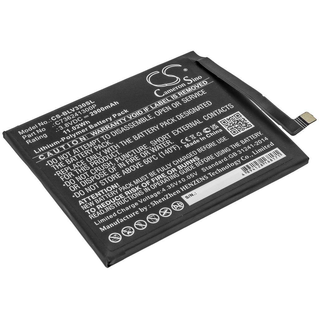 Batteria del telefono cellulare BLU V0320VV (CS-BLV330SL)