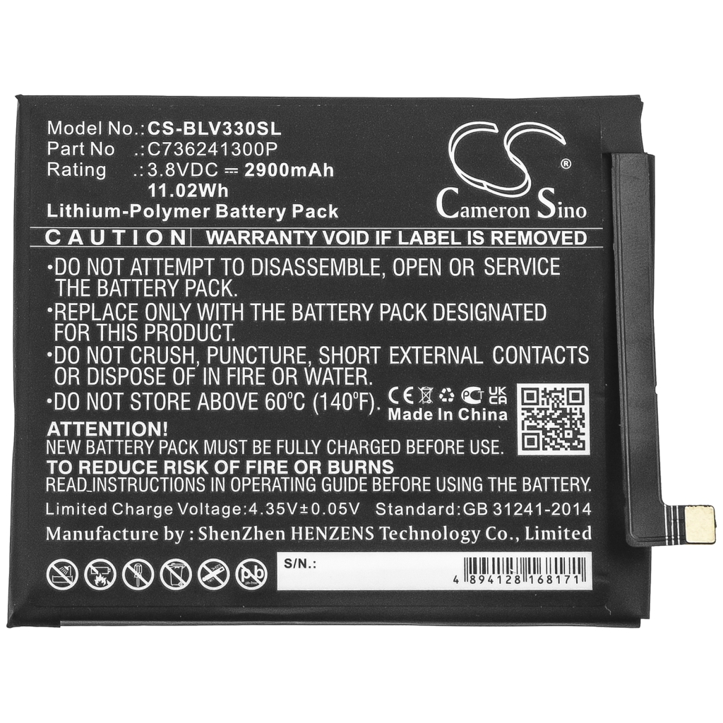 Batterie Sostituisce C736241300P