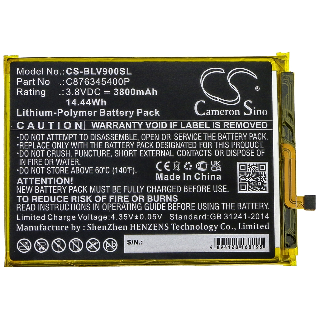 Batteria del telefono cellulare BLU G8 G0170 (CS-BLV900SL)