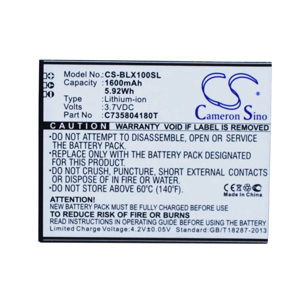 Batterie Sostituisce C735804180T