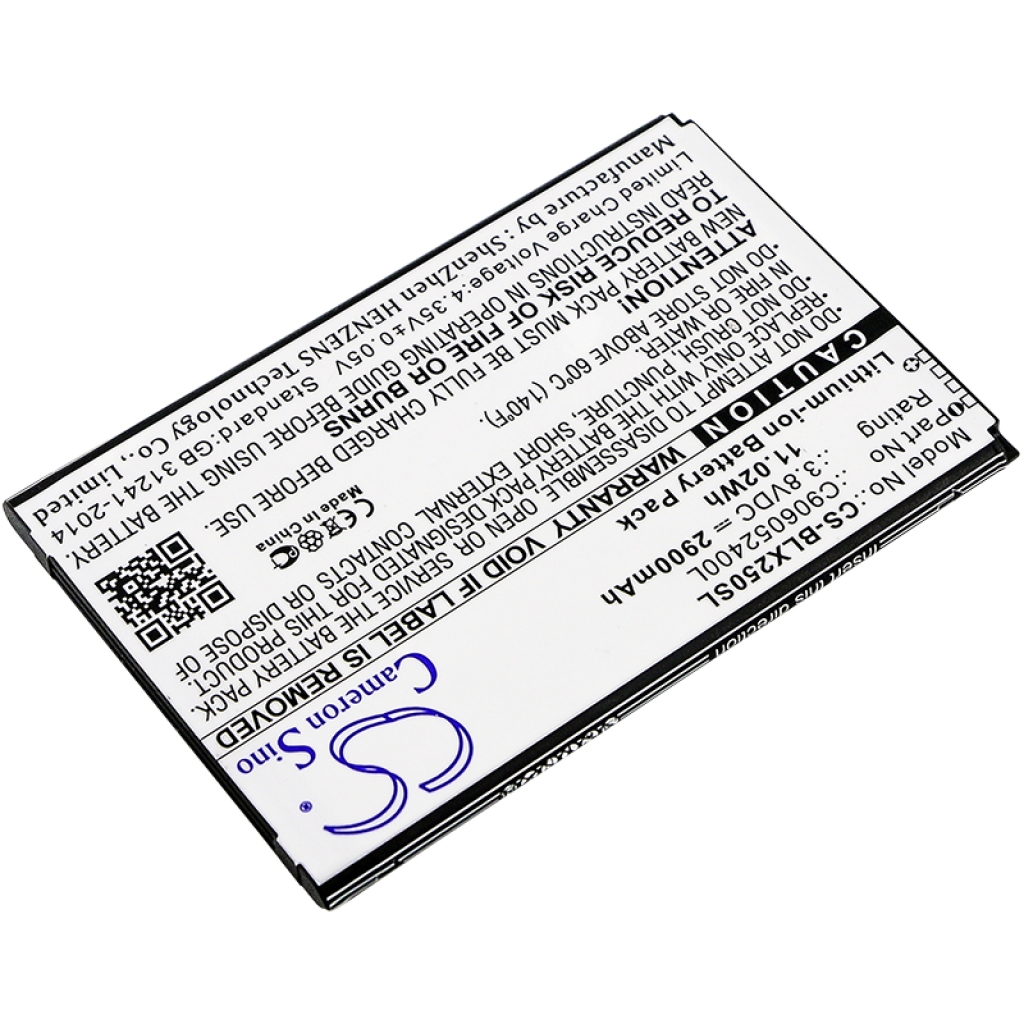 Batteria del telefono cellulare BLU E050U (CS-BLX250SL)