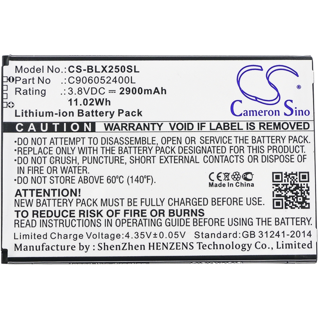 Batterie Sostituisce C906052400L