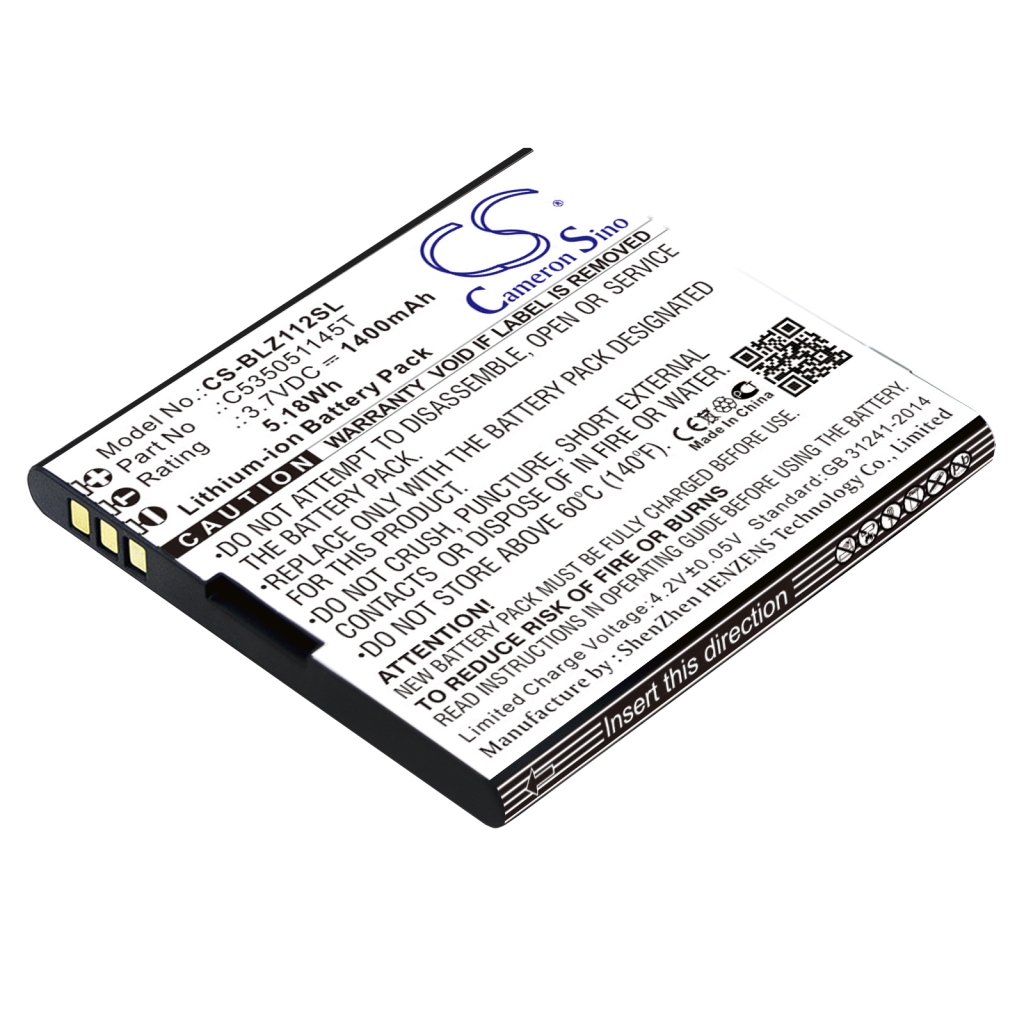 Sostituzione della batteria compatibile per BLU C535051145T