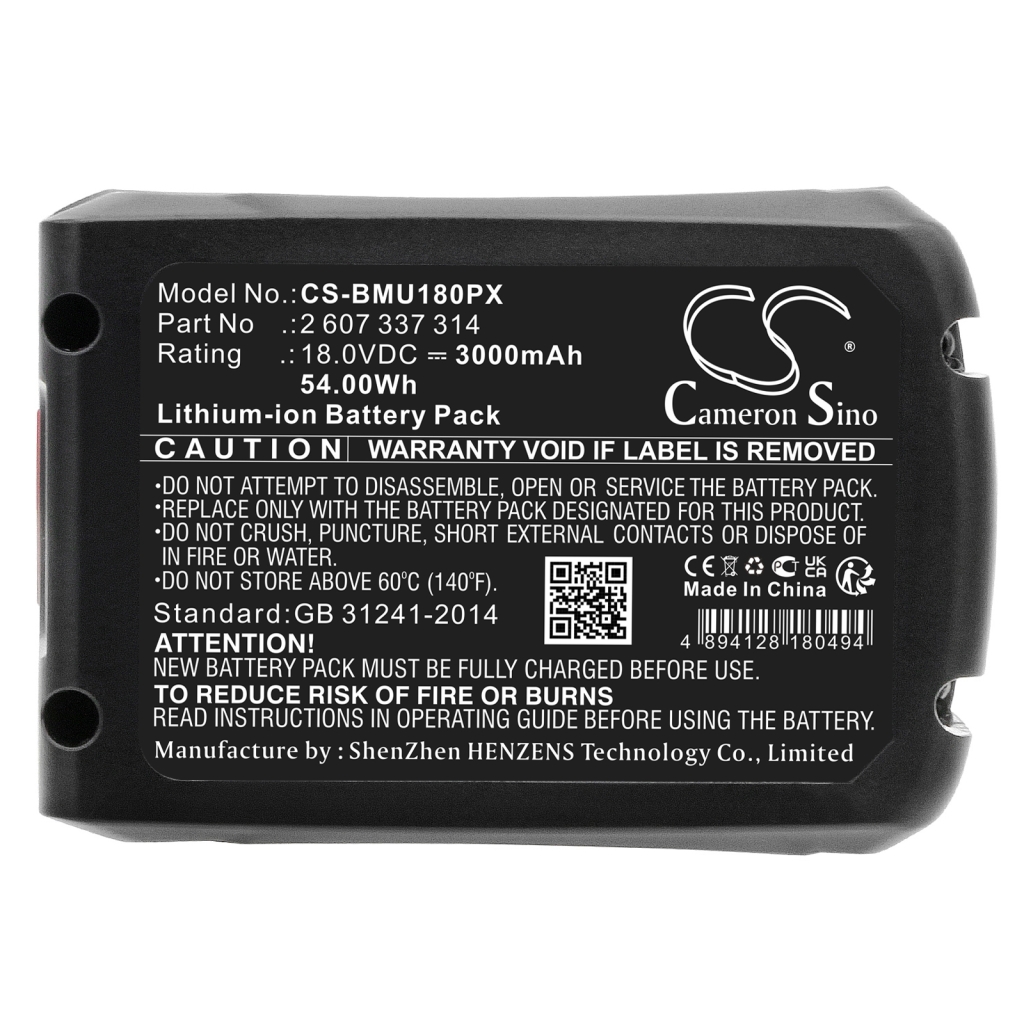 Batterie Sostituisce R909723