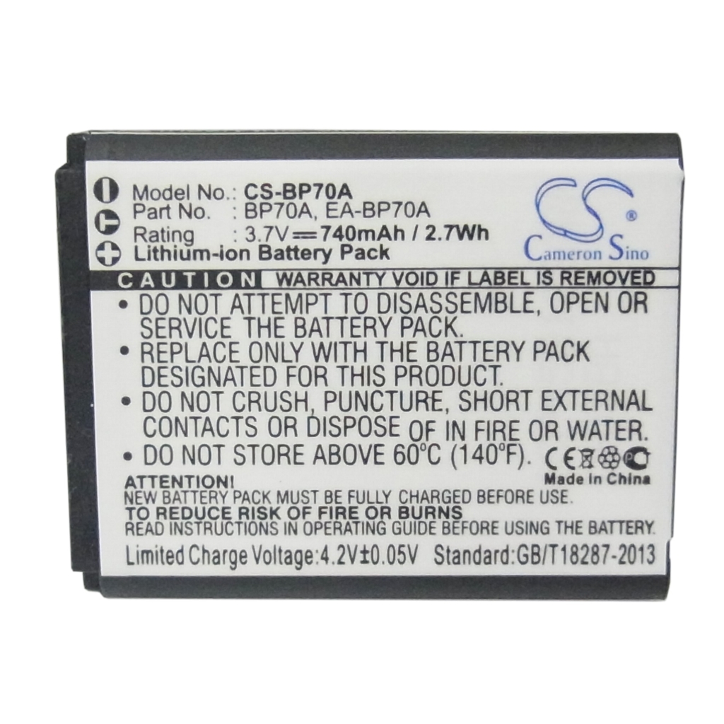 Camera Battery Samsung ST78