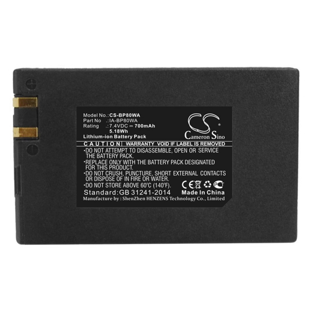 Batteria della fotocamera Samsung CS-BP80WA