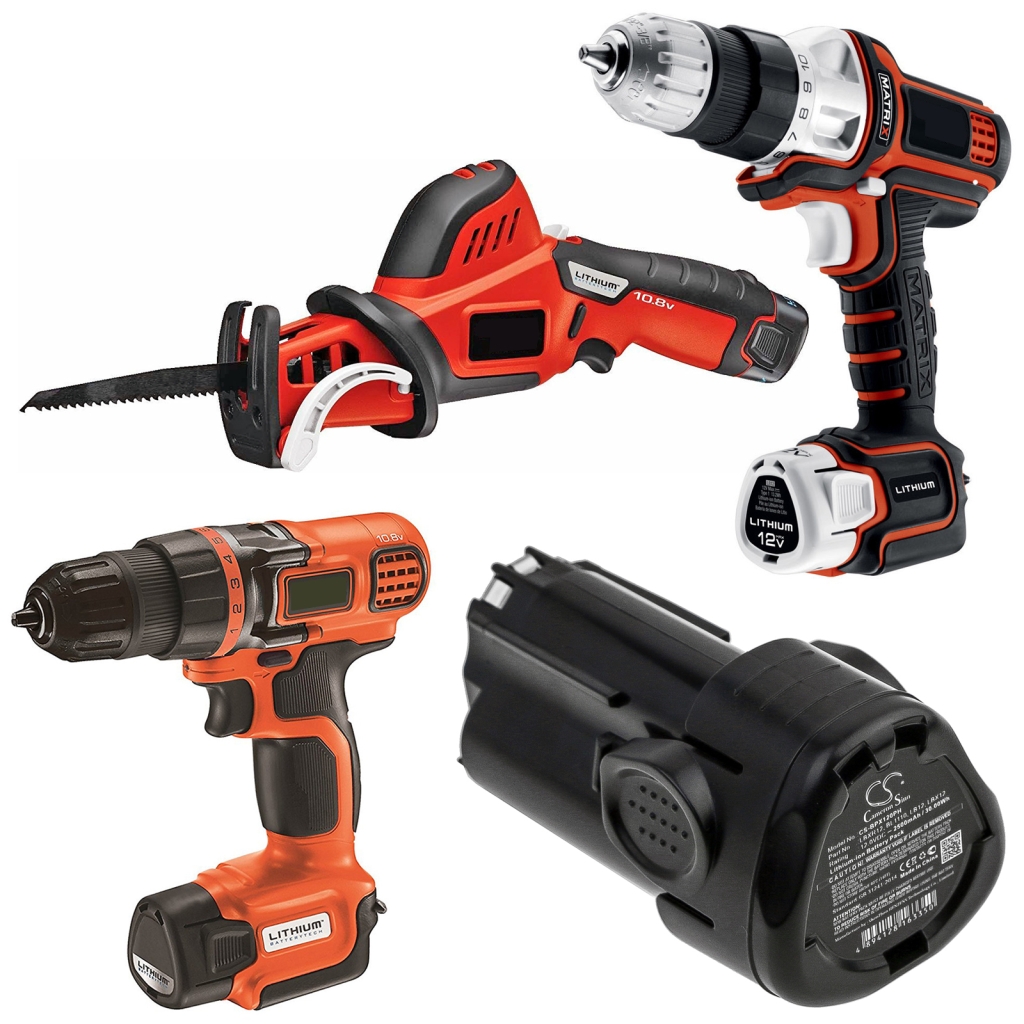 Batteria industriale Black & decker CS-BPX120PH