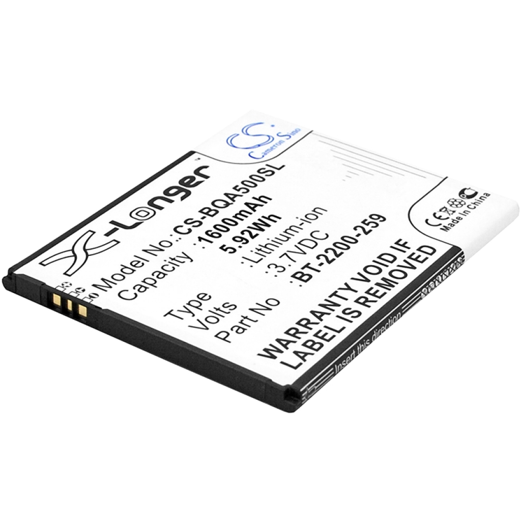 Batteria del telefono cellulare Bq Aquaris 5.0 (CS-BQA500SL)