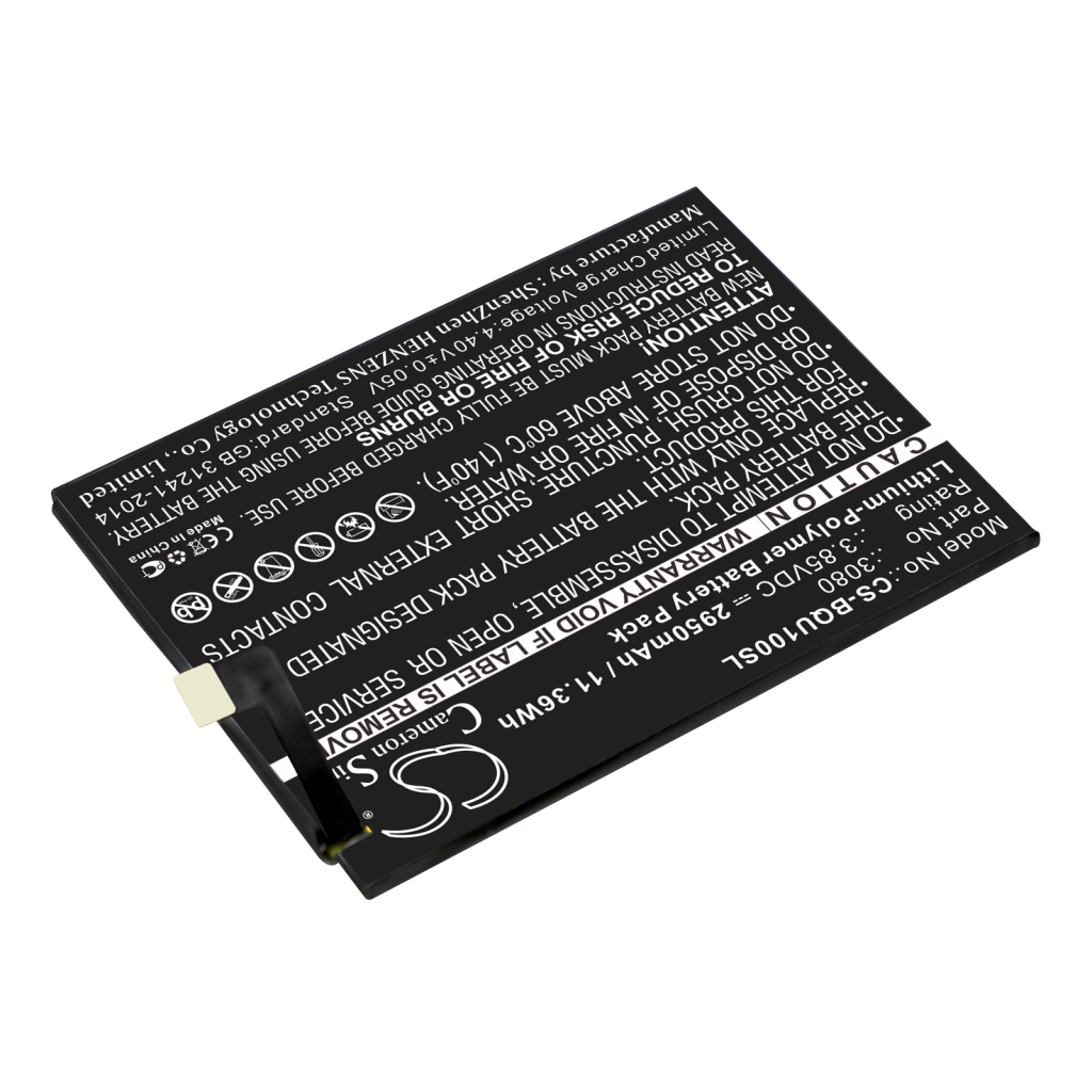 Batteria del telefono cellulare Bq Aquaris U (CS-BQU100SL)