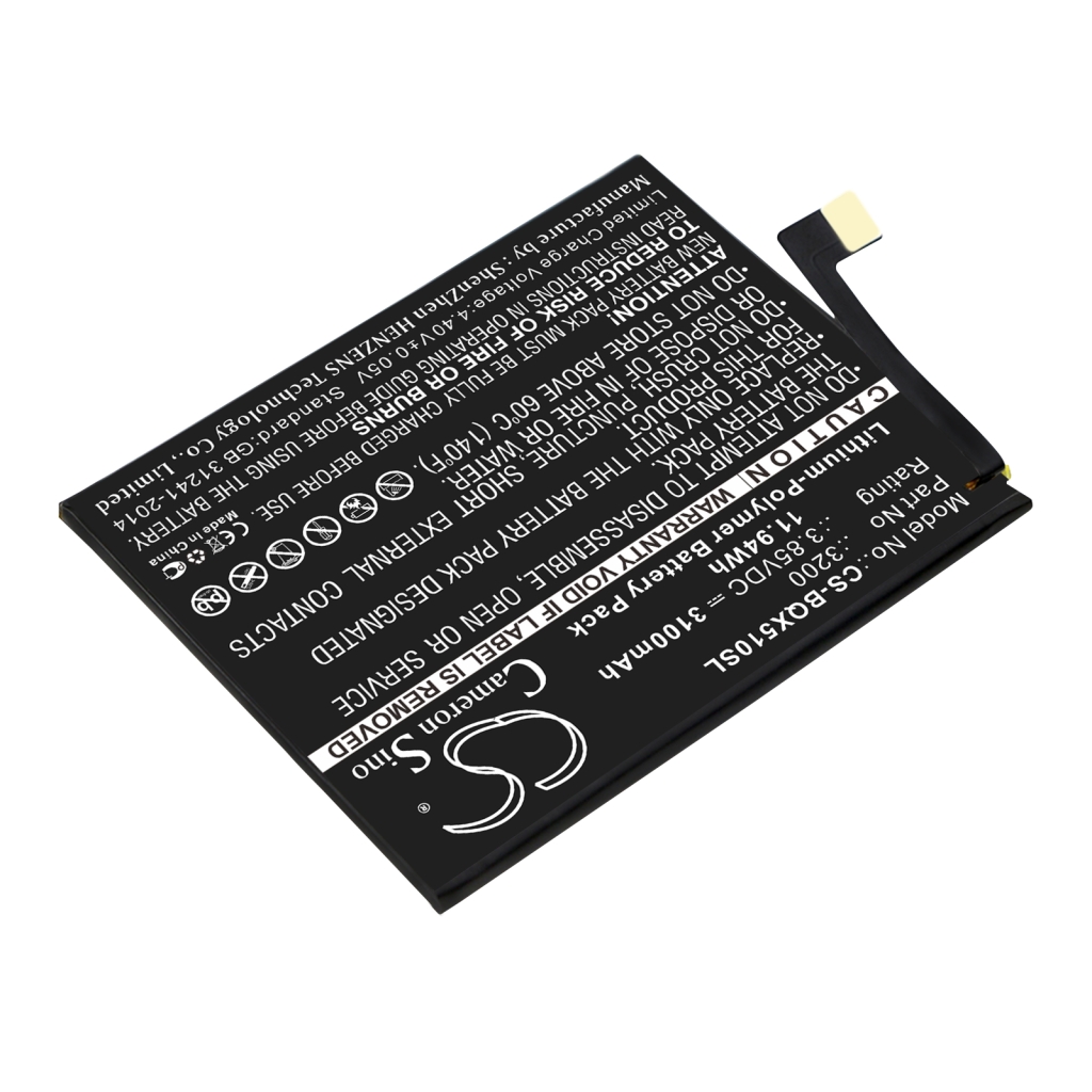 Batteria del telefono cellulare Bq CS-BQX510SL