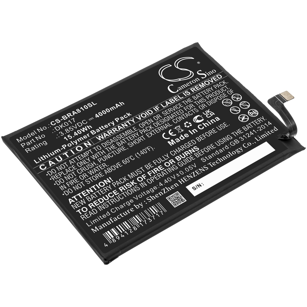 Sostituzione della batteria compatibile per Blackview DK017