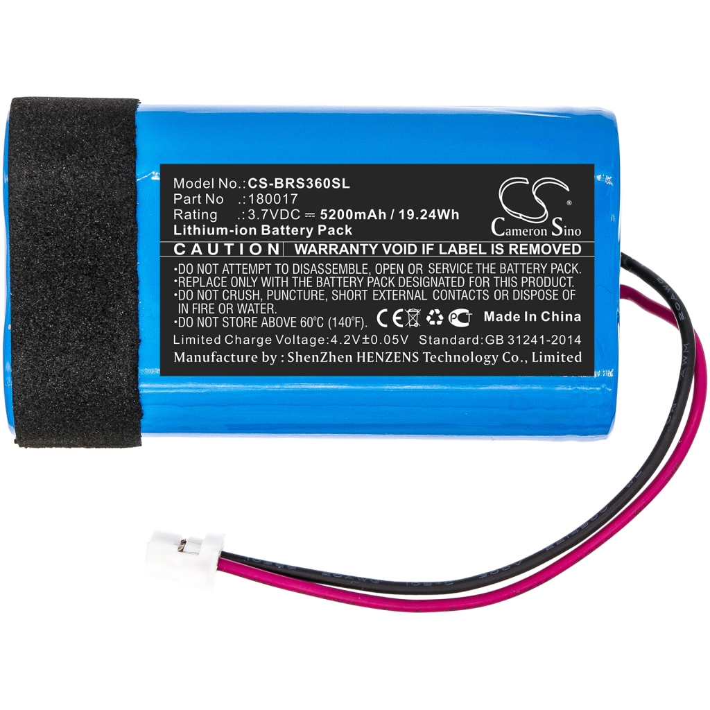 Speaker Battery Braven CS-BRS360SL