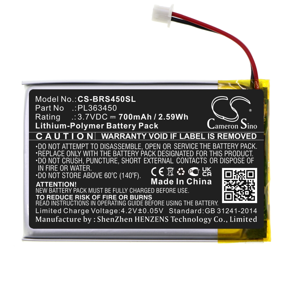 Battery Replaces PL363450