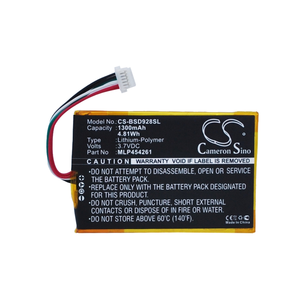 Sostituzione della batteria compatibile per Bambook MLP454261