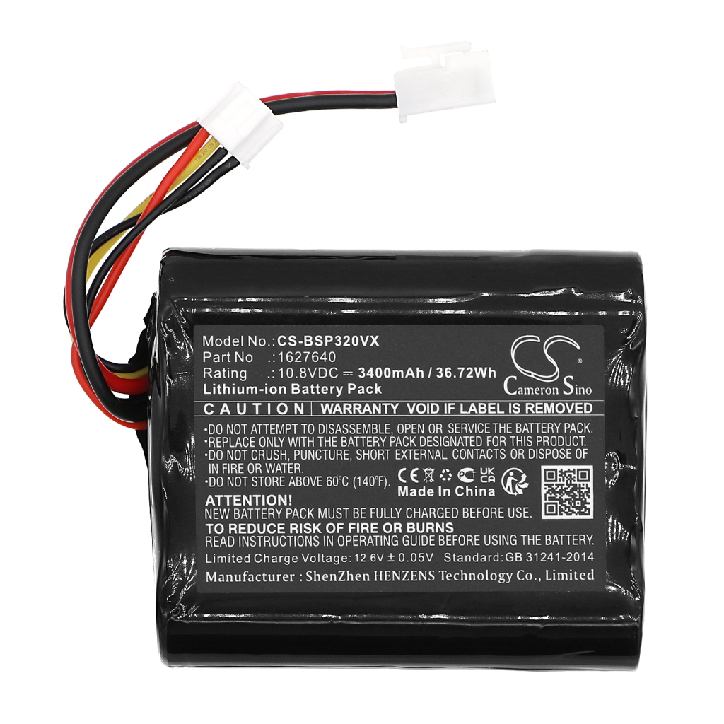 Sostituzione della batteria compatibile per Bissell 1627238,1627640