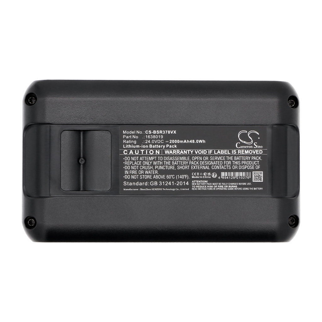 Batteria a vuoto Bissell CS-BSR378VX