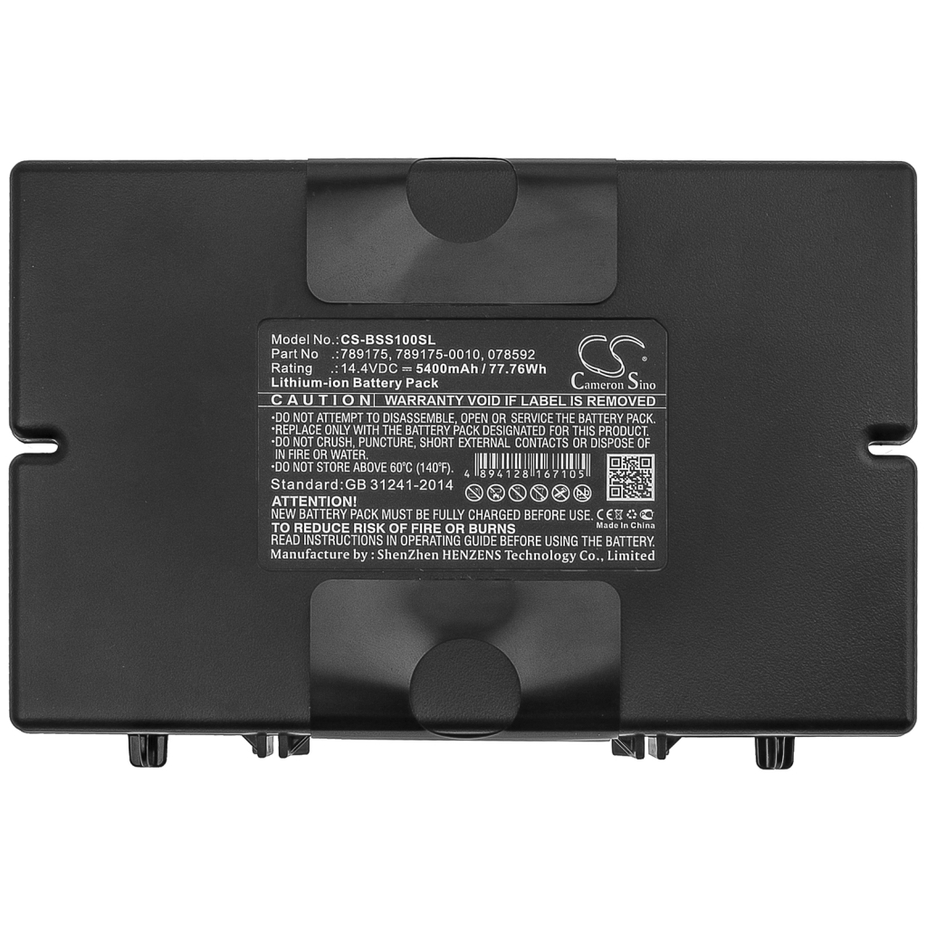 Batterie Sostituisce 789175-0010