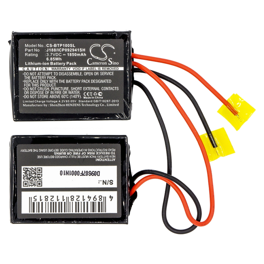 Batterie Sostituisce J188/ICP092941SH