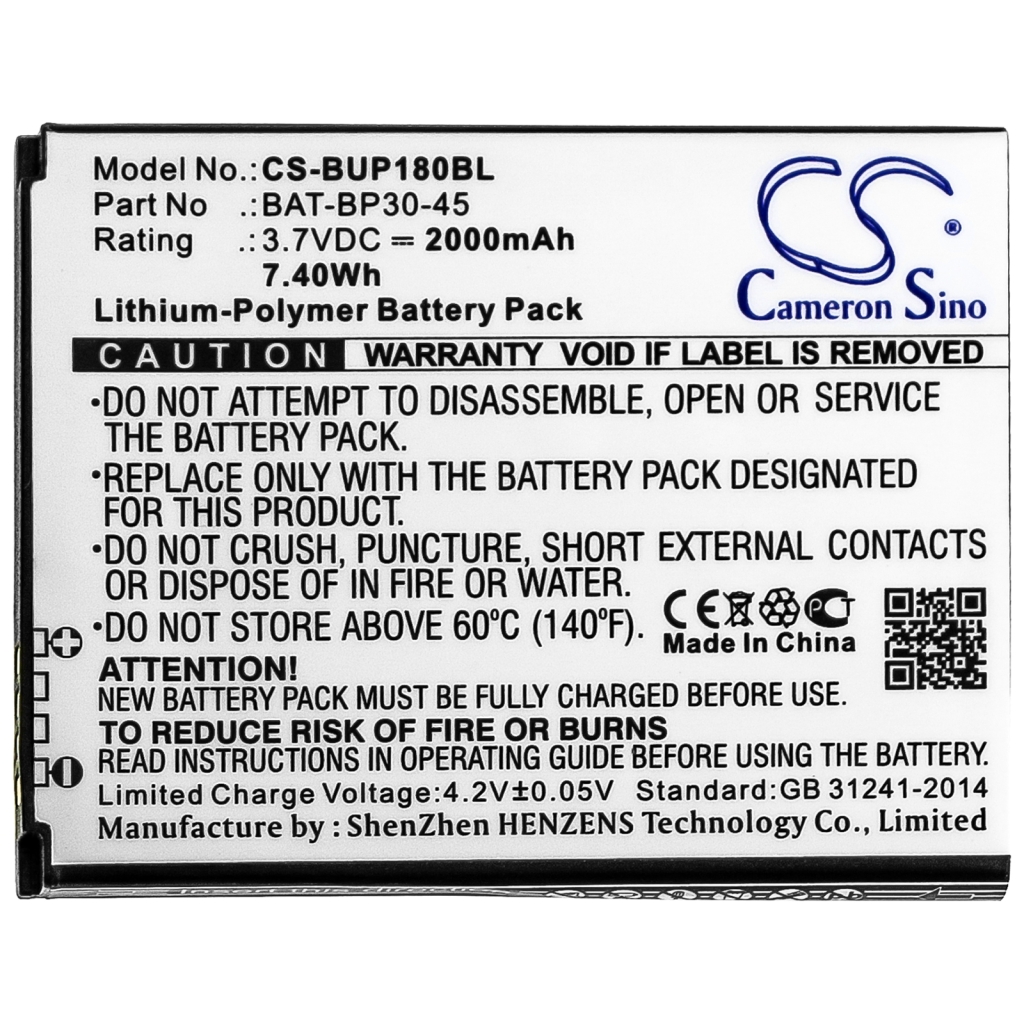 Batterie Sostituisce BAT-BP30-45