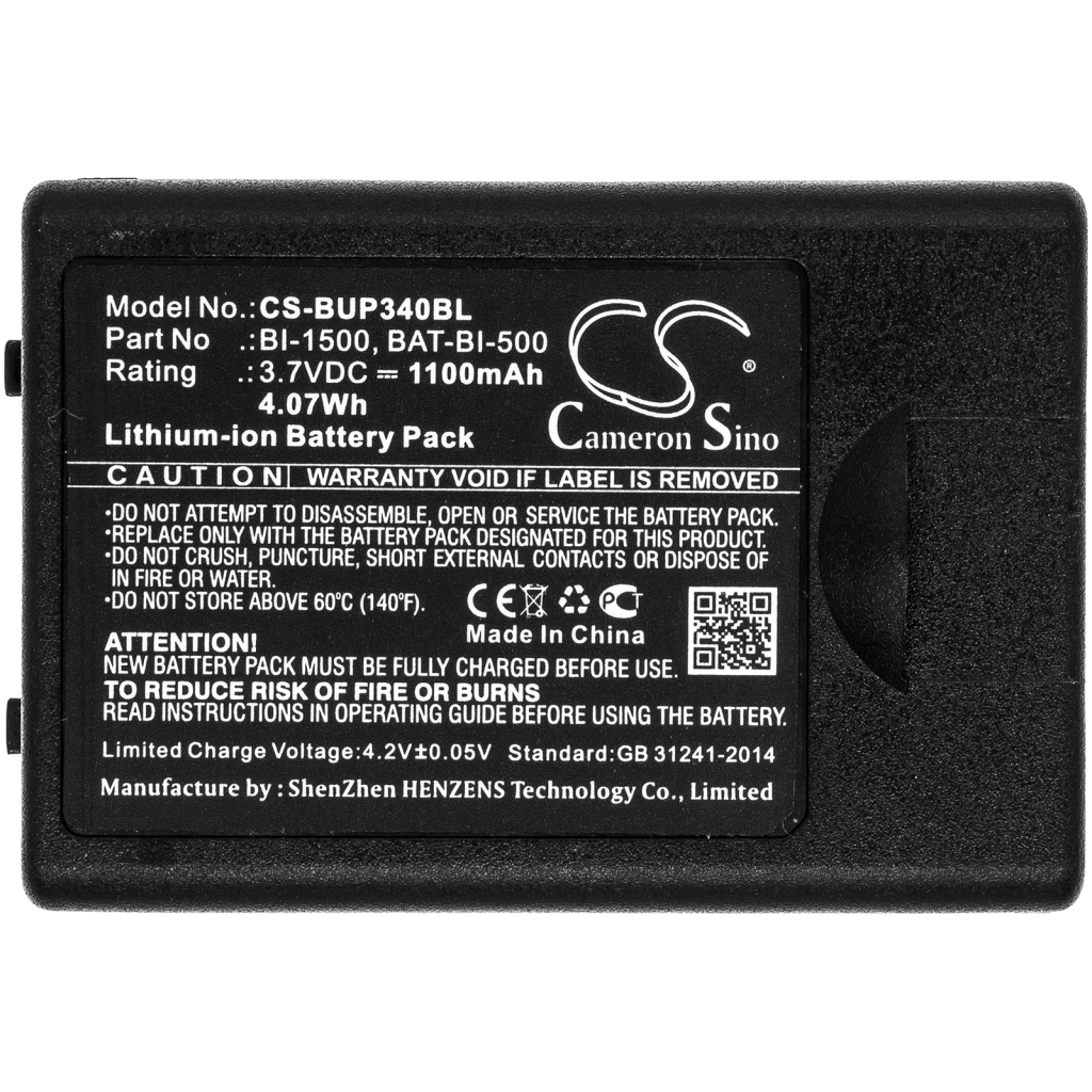 Codice a barre, batteria dello scanner Bluebird CS-BUP340BL